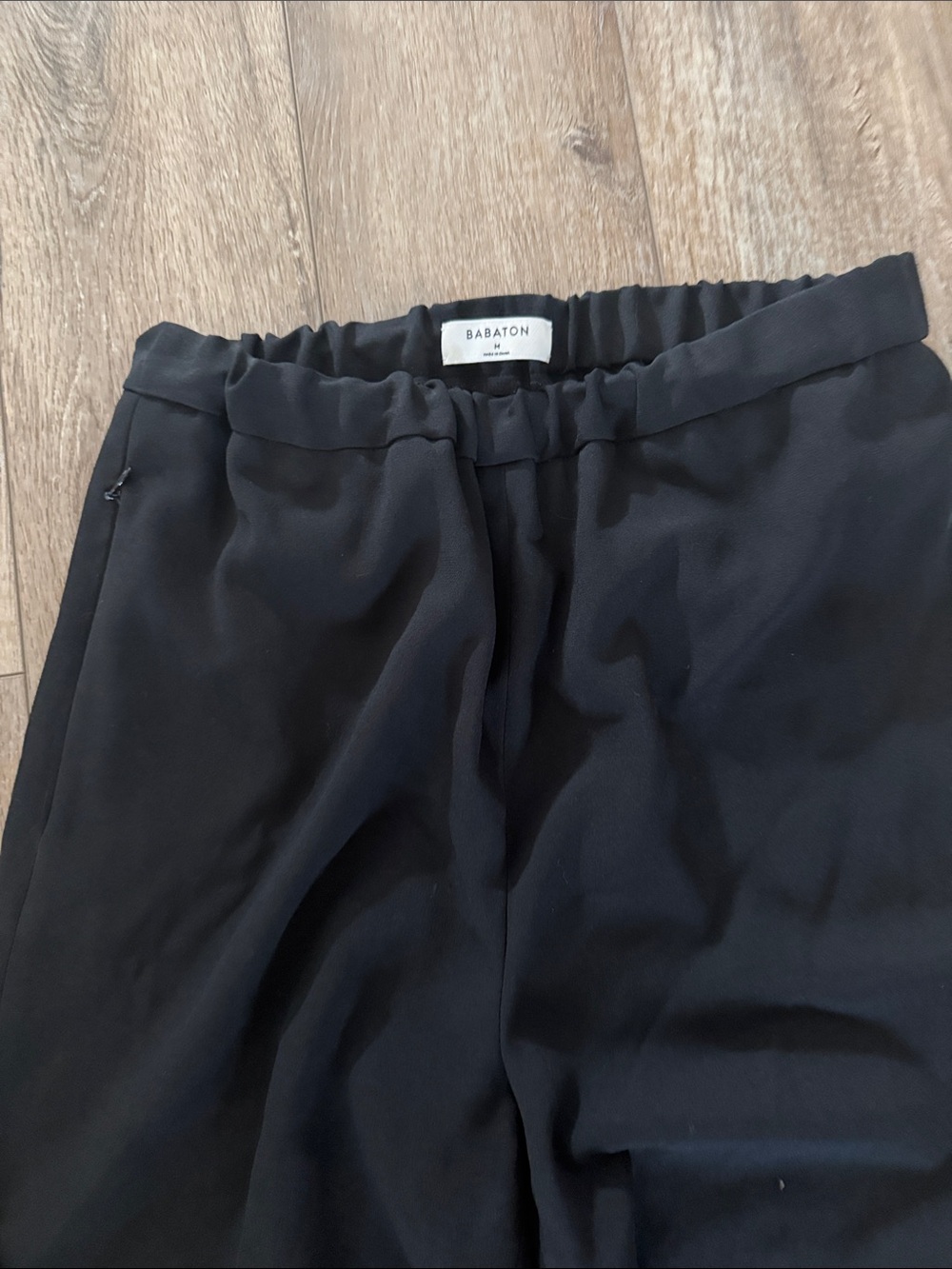 Babaton Black women’s Dress Pants with Elastic Waist